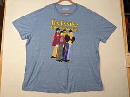 The Beatles Yellow Submarine T-Shirt 3XLT Cotton Blend Blue - £26.63 GBP