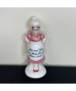 Vintage 1960&#39;s Replacement Old Pregnant Lady Pepper Shaker Enesco Japan ... - $15.00