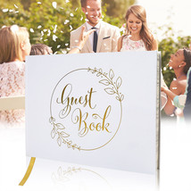 Wedding Guest Book Personalized Photo Album Sign In For Baby Shower Birt... - $30.39
