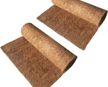 Reptile Carpet Natural Coconut Fiber Tortoise Carpet Mat for Pet Terrari... - $27.91