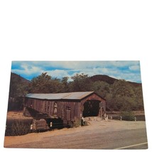 Postcard Scott Covered Bridge Townshend Vermont Chrome Unposted - £5.54 GBP