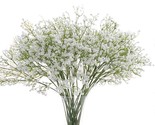 9Pcs Long Stem Artificial Baby Breath Flowers Real Touch Silk Gypsophila... - £22.56 GBP