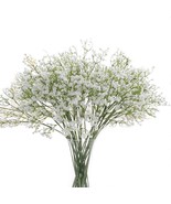 9Pcs Long Stem Artificial Baby Breath Flowers Real Touch Silk Gypsophila... - £22.02 GBP