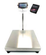 US-WM2424SS &quot;Weigh Master&quot; Stainless Steel Scale &amp; Printer (1,000 lb x .... - $17,978.44 MXN