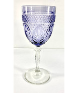 Water Goblet Amethyst by CRISTAL D&#39;ARQUES-Durand Collectible Crystal Bal... - $557.79 MXN
