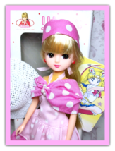 Vtg 1989 Takara Japan 4th Generation Licca Dress Up Doll Licca-chan Jenny - $40.59