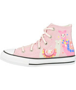 Converse Chuck Taylor All Star Suede Shoe Girls Size 11M Pink 665865C - $62.32