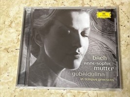 Bach Violin Concertos Gubaidulina In Tempus Praesens CD Anne-Sophie Mutter Works - £3.10 GBP