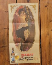 Vintage Pabst Blue Ribbon Poster 1970&#39;s Original Features Pin-Up Girl 24... - £31.64 GBP