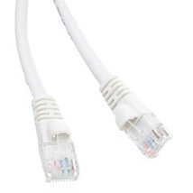 [Pack of 2] Cat6 White Copper Ethernet Patch Cable, Snagless/Molded Boot, POE... - £15.88 GBP