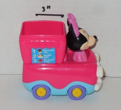 Vtech Go! Go! Smart Wheels Disney Minnie Mouse Ice Cream Truck Light Sounds - $9.85