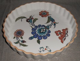 Royal Worcester Palmyra Pattern 8 3/4&quot; Quiche Pan Made In England - £23.22 GBP