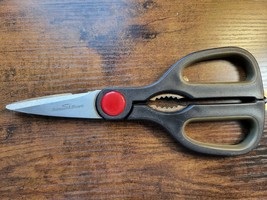 Samurai Shark Kitchen Sheers-Scissors - Utility Tool (used) Black Plasti... - £10.11 GBP