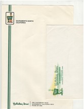 Vintage Stationery Envelope Letterhead Holiday Inn Sacramento-North Calif. - £9.39 GBP