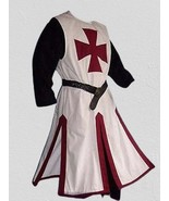 Medieval Templar Knight Crusader Surcoat &amp; Cloak Reenactment SCA Larp it... - £275.01 GBP