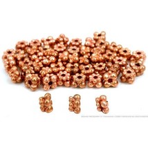 Bali Spacer Beads Copper Plated Jewelry 5mm Approx 50 - $7.96