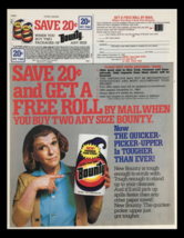 1983 Bounty The Quick-Picker-Upper Circular Coupon Advertisement - £14.90 GBP