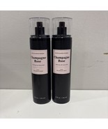 BATH &amp; BODY WORKS CHAMPAGNE ROSE FINE FRAGRANCE MIST BODY SPRAY 8 OZ BBW... - €34,93 EUR
