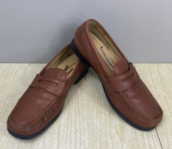 Rocsports by Rockport Men&#39;s Penny Loafers Dress Shoes Size 11 Leather Brown - £18.27 GBP