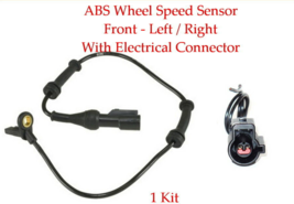 ABS Wheel Speed Sensor W/Connector Front Left or Right Fits Ford Focus 2008-2011 - £11.49 GBP