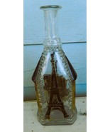 Antique Blown French Bottle/Decanter, French Scenes - $84.55
