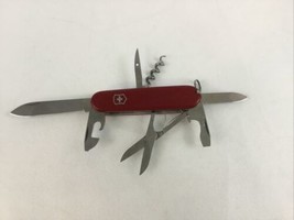 Victorinox Suisse Officer Red Rostfrei Swiss Army Knife 7 Tools  - £33.24 GBP