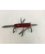 Victorinox Suisse Officer Red Rostfrei Swiss Army Knife 7 Tools  - £33.24 GBP