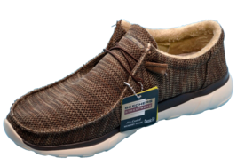 Skechers Bulger Zenwick   Brown Striped  Men&#39;s Shoes Size US 12 - $55.73