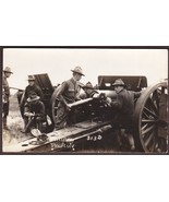 WWI Soldiers During Artillery Practice RPPC - Real Photo Postcard #313D - $470.41 MXN
