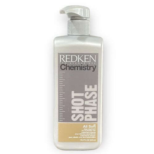 REDKEN Chemistry Shot Phase All soft deep treatment dry Brittle hair 16.9oz New - $49.38