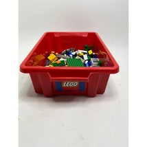 Lego 6092 Red EMPTY Plastic Toy Storage Imcomplet - $9.90