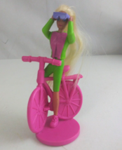 1994 Mattel Barbie #1 Bicycle Barbie McDonald&#39;s Toy - $2.90