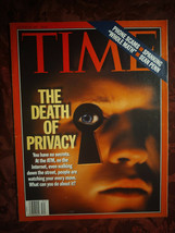 TIME magazine August 25 1997 The Death Of Privacy - £6.06 GBP