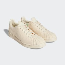 Adidas Originals Men&#39;s Pharrell Williams Cream Superstar Primeknit Shoes S42931 - £102.78 GBP