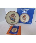 Hummel 6th Annual Plate Spring 1976 Bas Relief Boxed Collector Plate - $14.80