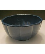 COBALT BLUE 6.5&quot; BOWL SCALLOPED EDGES - $12.00