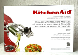 KitchenAid Spiralizer with Peel Core and Slice Stand Mixer Attachment KSM1APC - £57.09 GBP