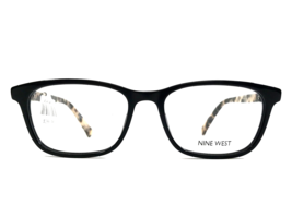 Nine West Eyeglasses Frames NW5142 001 Glossy Black Tortoise Rectangle 5... - $29.68