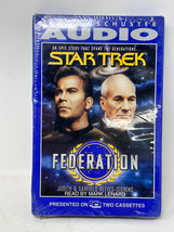 Vintage Star Trek Federation - Star Trek Audio Book on Cassette - Factory Sealed - £4.69 GBP