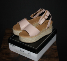 Quipid Feora Wedge Ankle Strap Espadrille Platform Shoes Sandals Size 8.... - £17.92 GBP