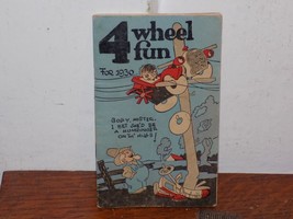 Vintage 1930 Four Wheel Fun Fireman’s Fund Insurance Co. Booklet - $221.44 MXN