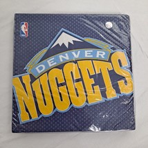 NBA Denver Nuggets Party Napkins Sports Fan 16 Count - £7.78 GBP