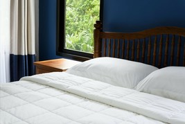 Luxury Soft Oversized Lightweight White Down Alternative Comforter All S... - $603.70 MXN