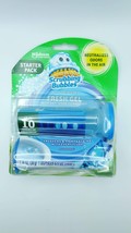 Toilet bowl cleaner gel rainshower scent starter kit scrubbing bubbles - £3.99 GBP