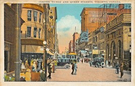 Toronto Canada ~ Yonge &amp; Regina Streets-Trolley 1920s Cartolina - £6.42 GBP