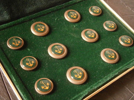 12 BUTTONS complete set for the Italian Navy Marines soldiers Original i... - $24.00