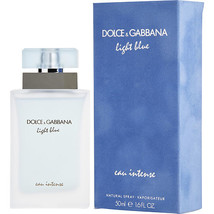 D &amp; G Light Blue Eau Intense By Dolce &amp; Gabbana Eau De Parfum Spray 1.6 Oz - £52.41 GBP