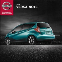 2014 Nissan VERSA NOTE sales brochure catalog 2nd Edition US 14 S SV SL - £4.79 GBP