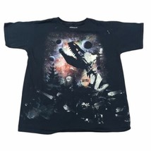 Animal Planet Shirt Size XXL 18/20 Youth T-rex Paint Measurements In Des... - $19.79