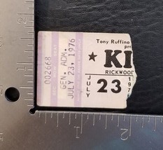 Kiss / Bob Seger - Vintage Jul. 23, 1976 Birmingham, Alabama Concert Ticket Stub - £86.37 GBP